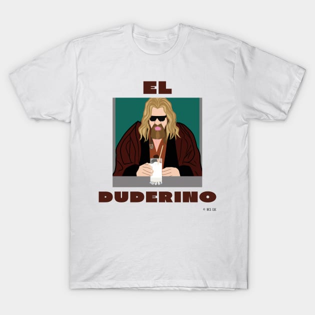 El Duderino T-Shirt by IOANNISSKEVAS